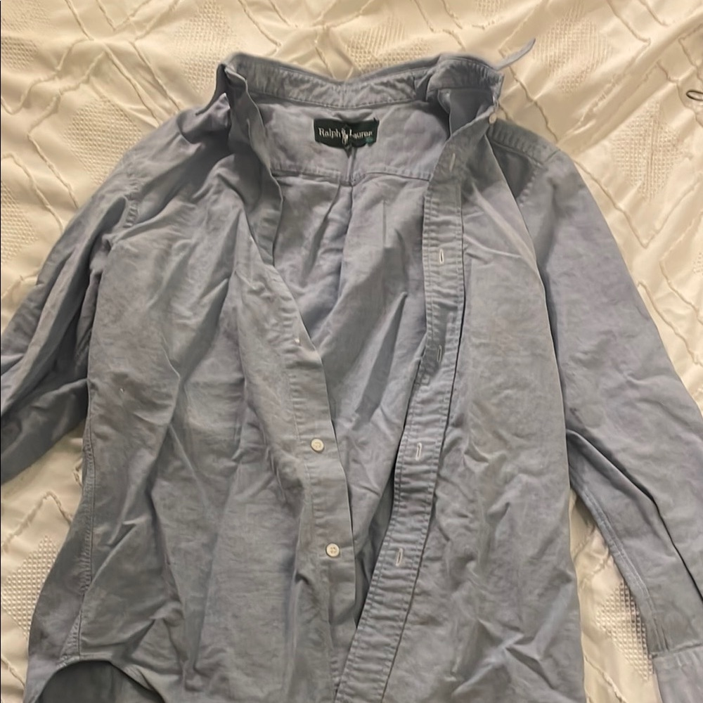 Ralph Lauren Sky Blue Casual Shirt - Picture 3 of 3